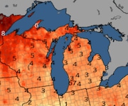 Temperature deviation from normal for September 2024.