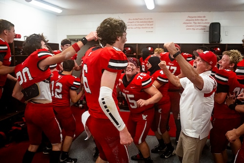 See photos from a big night of football between Whitmore Lake and Lutheran Northwest